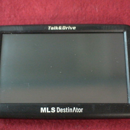 MLS Destinator Talk & Drive GPS navigator used with original charger