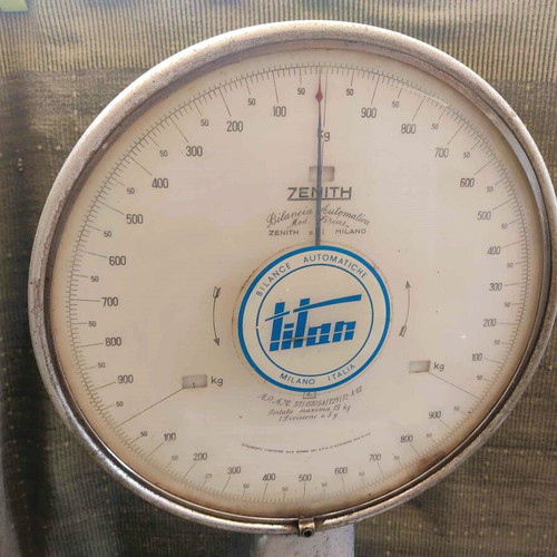 Zenith vintage scale used, Sirius model, 1960, Italy