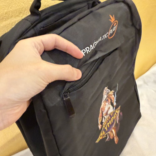 Laptop backpack new black Pragmatic Play Gates of Olympus