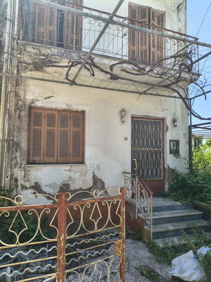 Detached house 100 sqm near Corfu town with sea view