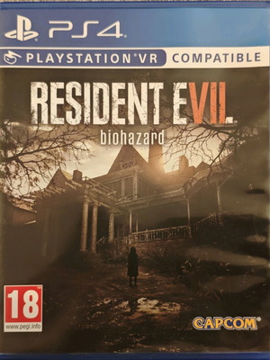 Resident Evil 7 PS4 game VR compatible like new