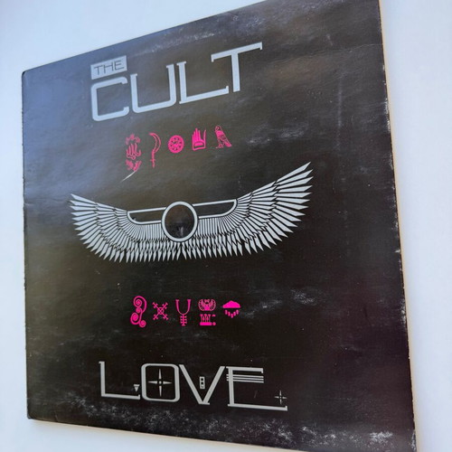 The Cult Love LP used, 1985 Greek first edition, rock