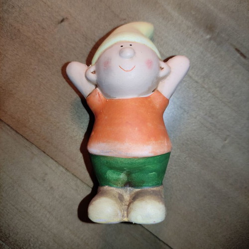 Dwarf ceramic figure 10cm used