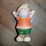 Dwarf ceramic figure 10cm used