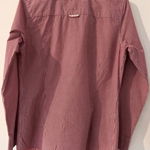 Mirror checked shirt used, size S