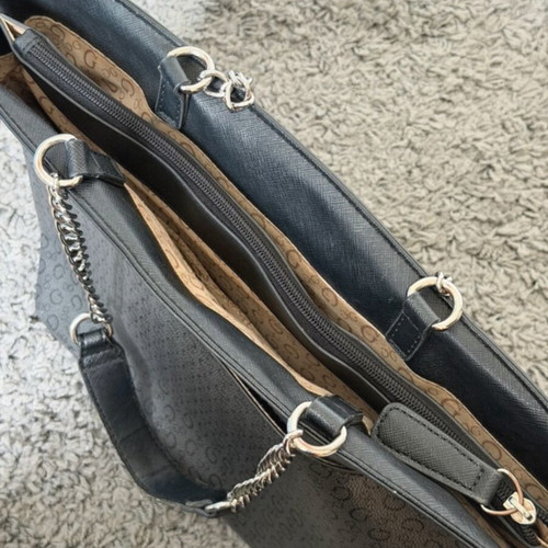 Guess shoulder bag used, black