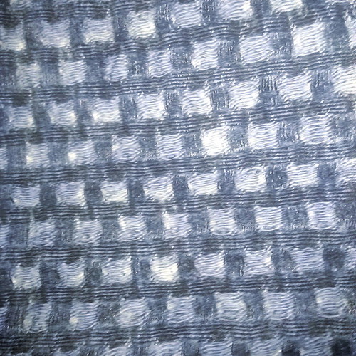 Topshop Kort Basket Weave Straight Leg Jeans like new, blue