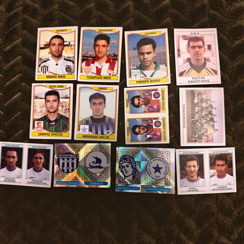 Panini stickers new from 1997 and 2002