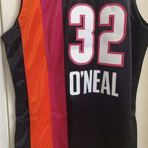 Mitchell & Ness Shaquille O’Neal Miami Heat Floridian Retro Jersey Large new authentic