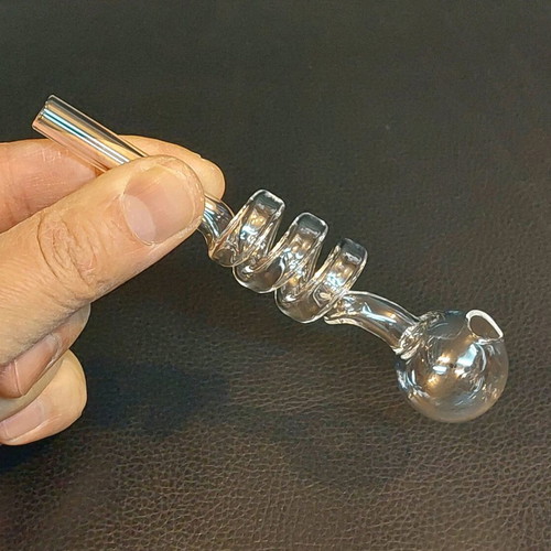 Glass pipe new, size 13 cm