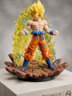 Φιγούρα Goku Super Saiyan 3D καινούργια