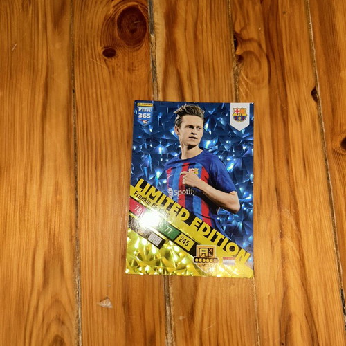 Panini XXL cards Haaland and De Jong like new, collectible