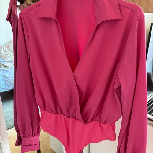 Lola May Assos pink bodysuit like new, size S