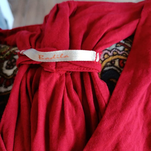 Badila red top like new, old design, size M