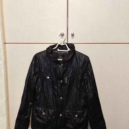 Barbara Lebek jacket black, like new, size XL