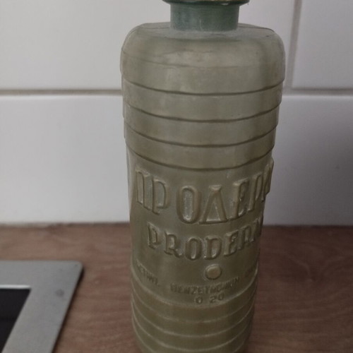 Vintage talc packaging used