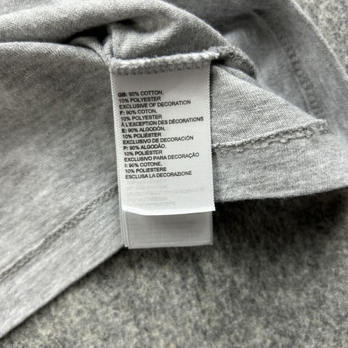 The North Face Gray Tonal Logo T-Shirt Women XL like new