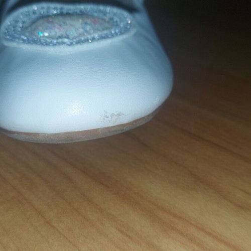 Fenecia Ballerinas Size 37 White, like new