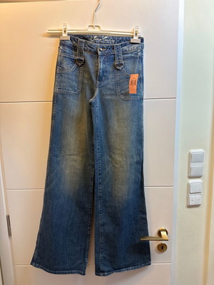 Juicy Couture τζιν καινούργιο με ετικέτα φαρδύ πόδι ψηλόμεσο 26