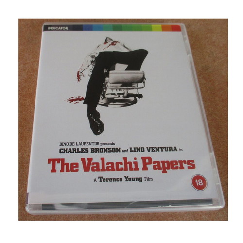 The Valachi Papers Blu-ray like new, limited edition Indicator, region B