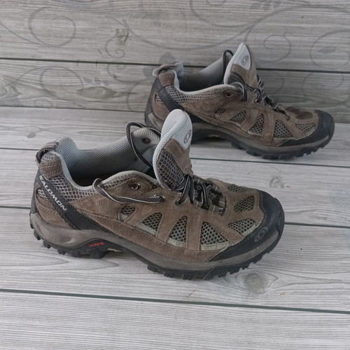 Salomon Contra Grip leather women's sneakers used, size 38.5