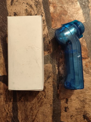 Handheld fan blue color new