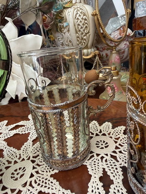 Handmade Gianniotiko wine set like new