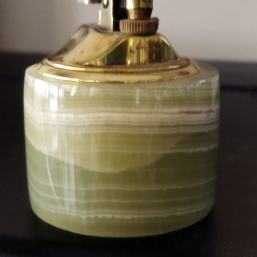 Vintage table lighters set from onyx, like new