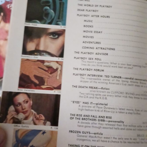 Playboy magazine August 1978 used, perfect condition