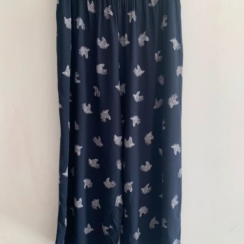 Yessica women's sleepwear pants L, black and white