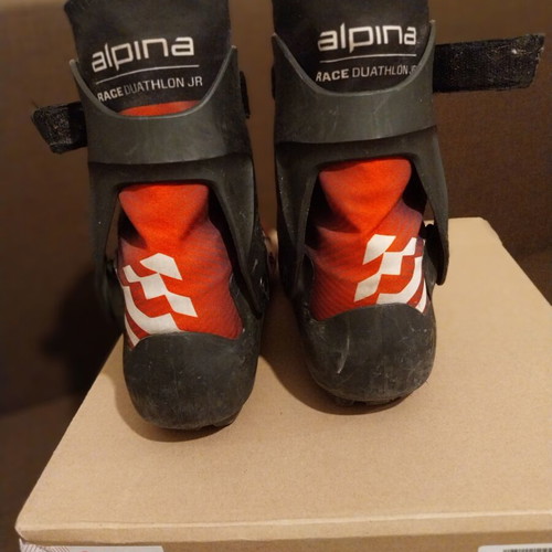 Alpina Race Duathlon JR Cross Country Ski Boots like new, size 40