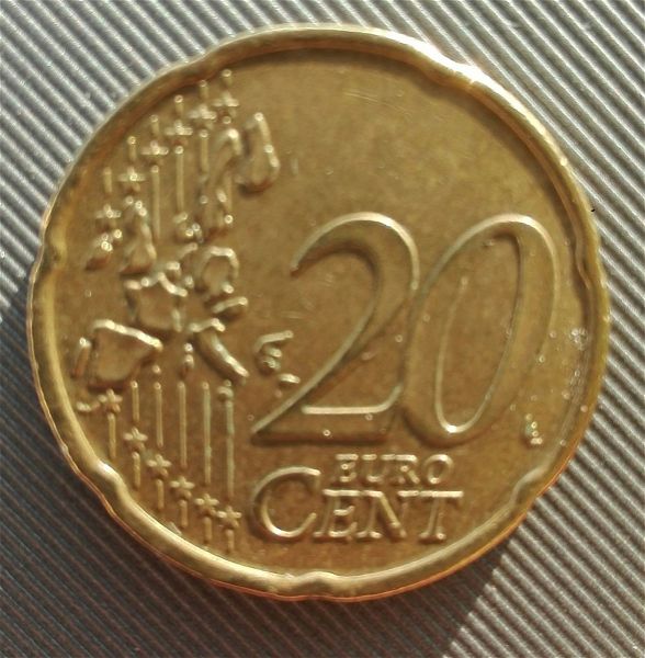  20 Euro Cent portogalia 2002
