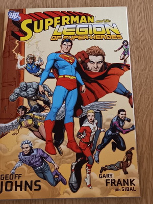 Superman and the Legion of Superheroes Trade Paperback 2009 like new