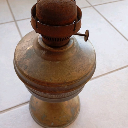 Oil lamp used, old