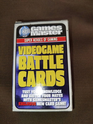 Videogame Battle Cards μεταχειρισμένο, Super Heroes of Gaming