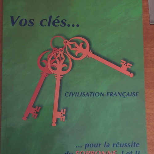 Vos Clés Pour Le Sorbonne book like new, French language