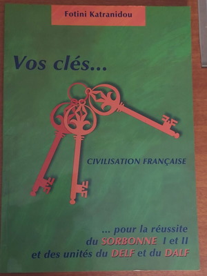 Vos Clés Pour Le Sorbonne book like new, French language
