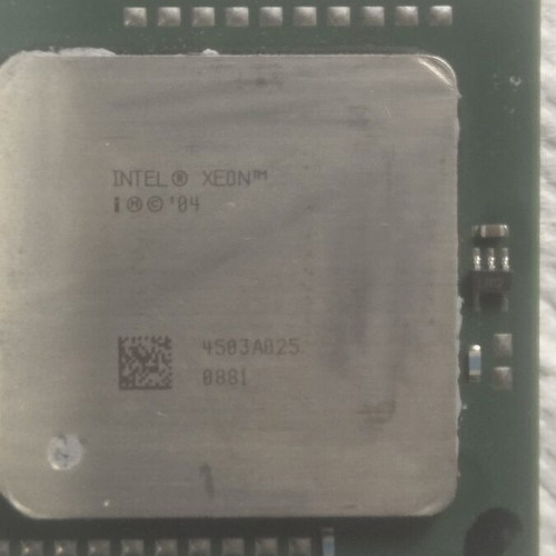 Intel Xeon CPU used