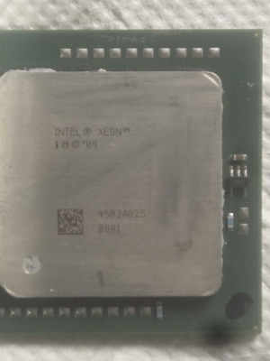 Intel Xeon CPU used