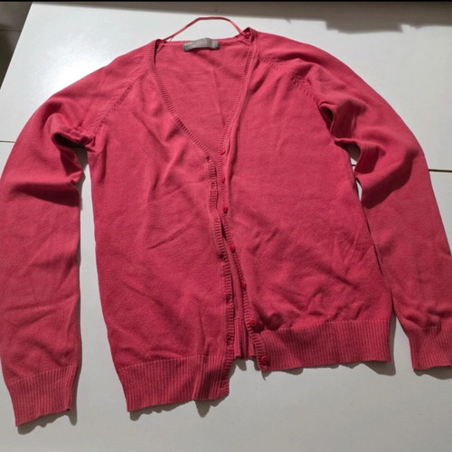 Zara pink cardigan, size M