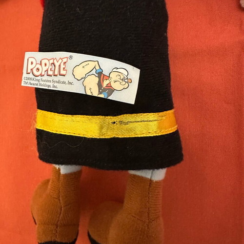 Olive plush doll 26cm like new with PoPeYe tag