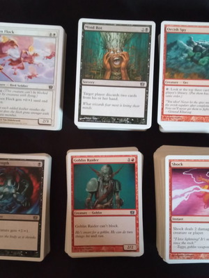 Magic the Gathering 8-мо и 9-то издание употребявани TCG карти пакет