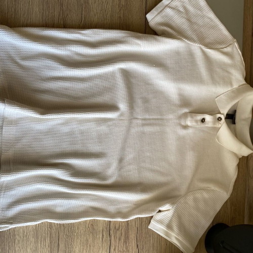 H&M polo shirt like new, beige, size L