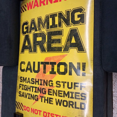 Gaming Area poster new, 61 x 91.5 cm