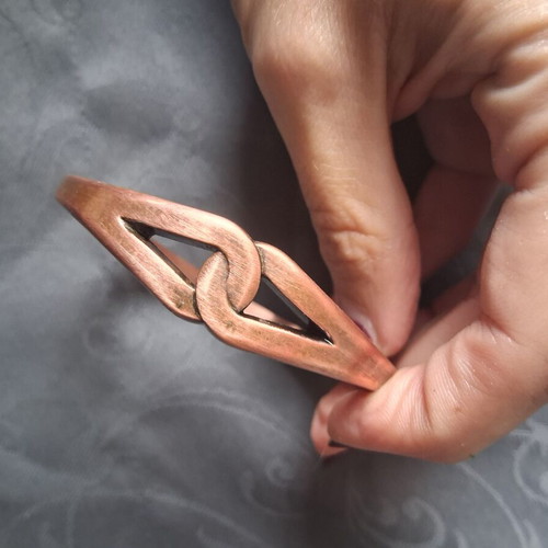 Uterque pink gold cuff bracelet
