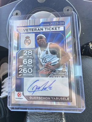 Guerschon Yabusele Panini Contenders EuroLeague 2023-24 card new