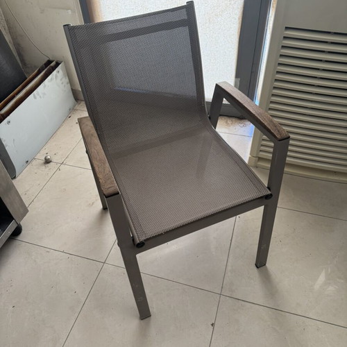 Almeco aluminum chairs, pack of 42