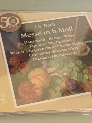 Mass In B Minor BWV 232 2CD Concentus Musicus Wien Nikolaus Harnoncourt new