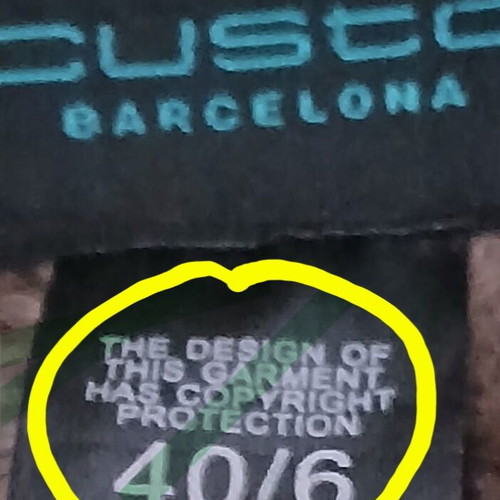 Custo Barcelona jacket coat like new, multicolored