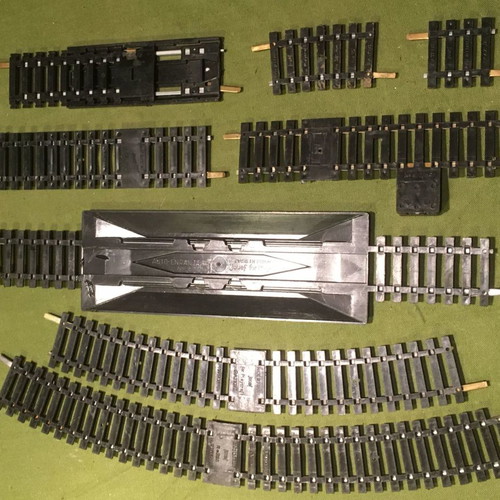 Jouef rails used, HO scale 1/87, set of 8 pieces